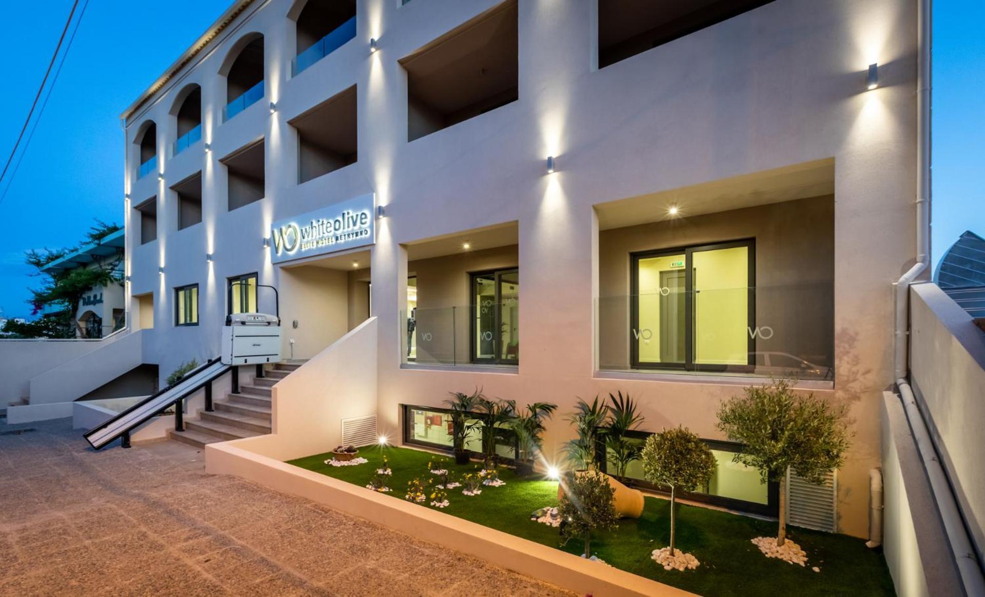 White Olive Elite Rethymno Otel Sfáka Dış mekan fotoğraf